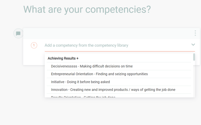 competencies